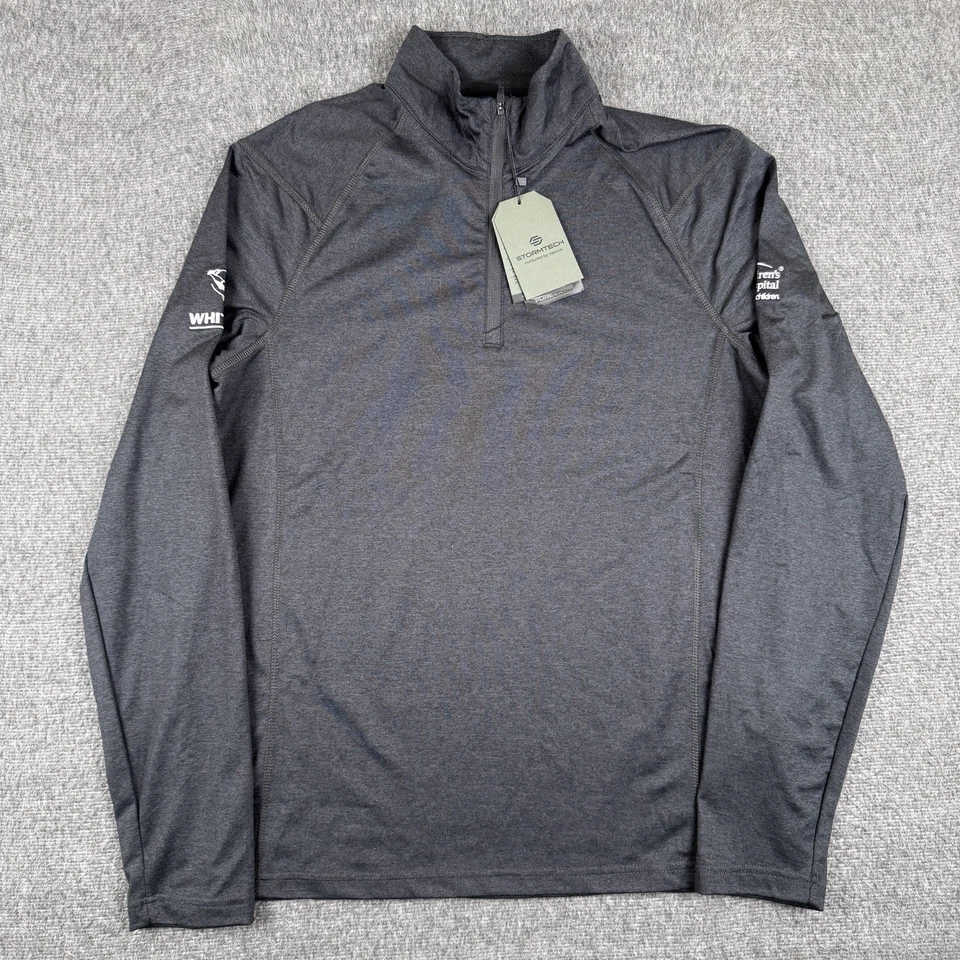 Pullover Stormtech HXR-1 Milano 1/4 Cremallera Para Hombre Grande Gris Rendimiento Atlético Nuevo con Etiquetas Foto 1 de 4