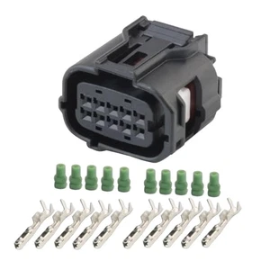 10 PIN MILLIMETER WAVE RADAR SENSOR Plug/Harness Connector Plug Fit Toyota Hiace - Picture 1 of 6