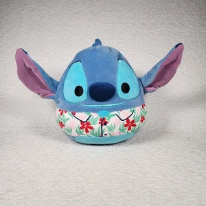Camisa Hawaiana Squishmallows Disney Stitch Usando 8" Suave Squishy Nueva Sin Etiquetas - Imagen 1 de 9