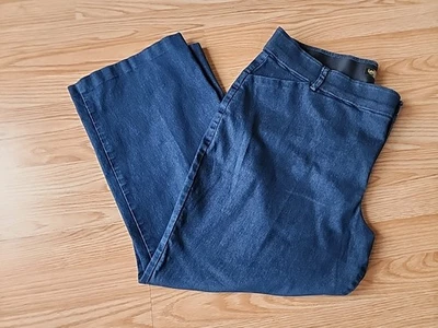 Pantalones de mezclilla Lee Plus para mujer pantalón ajuste regular talla 20W pequeño bolsillo flexible movimiento Foto 1 de 4