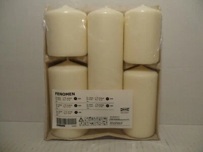 Juego de 5 velas bloque sin perfume naturales IKEA Fenomen 803.779.37 Foto 1 de 4