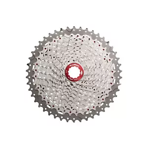 Sunrace CSMX8 Wide Range 11-Speed Cassette 11-46T Silver MTB Mountain 11sp - Picture 1 of 1