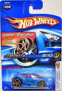 HOT WHEELS 2005 FIRST EDITIONS FTE X-RAYCERS VANDETTA #058 - Picture 1 of 1