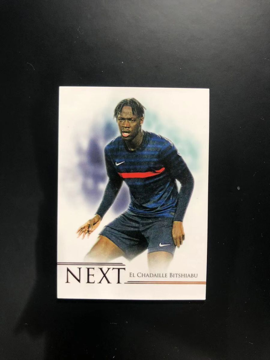 2023 Futera Unique EL Chadaille Bitshiabu Rookie RC Bronze 24/62 PSG France
