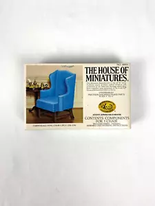 Chippendale Wing Chair Kit House Miniatures 40016 Circa 1750-1790 - Picture 1 of 7
