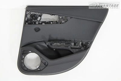 2017-2019 AUDI A4 QUATTRO REAR RIGHT SIDE INTERIOR DOOR PANEL COVER BLACK OEM - Image 1 of 4