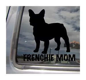 Calcomanía de vinilo Frenchie Mom - Bulldog francés mamá madre coche 50005 - Imagen 1 de 1