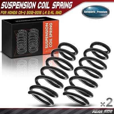 Muelles helicoidales traseros para conductor y pasajero 2 piezas para Honda CR-V 2012-2016 L4 2,4 L AWD Foto 1 de 4