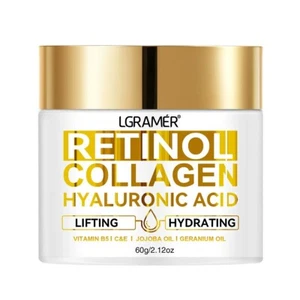 Retinol Collagen Anti-Ageing with Hyaluronic acid Cream 60g - Picture 1 of 7