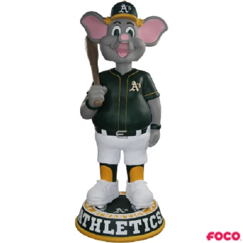 Stomper Oakland Athletics A's Mascot 3 Foot Tall Bobblehead MLB Cover