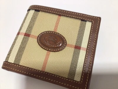 CARTERA ECUESTRE A CUADROS BURBERRYS OF LONDON para damas Foto 1 de 4