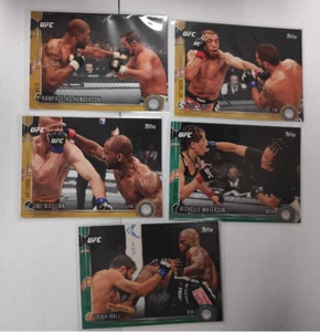 UFC 2015 Topps Chronicles Rookie Lot 173 /88 271 /288 188 /288 127 /88 55/88 - Picture 1 of 2