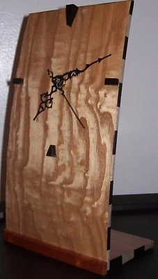 Mike's Woodworking! Handmade Real Wood Clock! BLONDE! Full Size. Brand New!  - Image 1 of 4