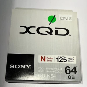 Sony QD-N64 Memory Card NEW in box - Picture 1 of 1