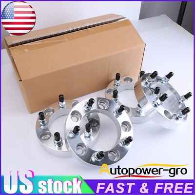 4x Adaptadores de rueda de 5x5,5 a 5x135 de 1,25" para ruedas Ford F-150 en RAM 1500 1/2x20 Foto 1 de 4