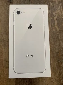 iPhone 8 64gb Empty Box White Silver Apple iPhone OEM Original Box   - Picture 1 of 10