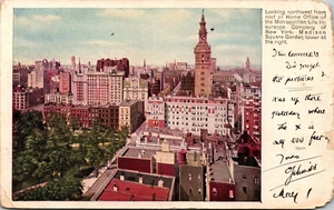 View from Roof of Metropolitan Life Insurance Co. NEW YORK CITY – Postcard - Picture 1 of 2