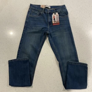 NWT - LEVI'S Boy's 511 Blue SLIM PERFORMANCE STRETCH COTTON DENIM JEANS - 16R - Picture 1 of 6
