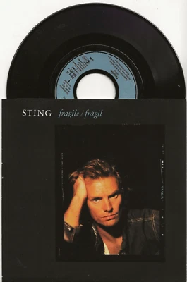 STING FRAGILE (SUNG IN ENGLISH ONE SIDE, PORTUGUESE THE OTHER) GERMANY SINGLE - Image 1 of 2
