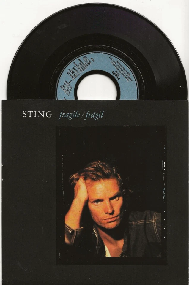 STING FRAGILE (SUNG IN ENGLISH ONE SIDE, PORTUGUESE THE OTHER) GERMANY SINGLE - Image 1 of 2