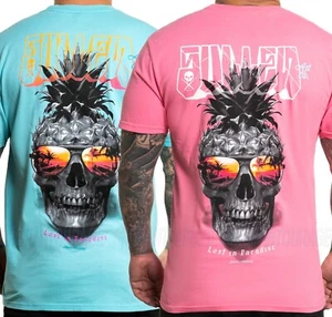 Sullen Pineapple Paradise Premium SCM4340 Short Sleeve T-shirt For Men 2 Colors - Picture 1 of 14