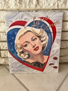 VINTAGE LANA TURNER CUT OUT PAPER DOLLS UNCUT BY MARILYN HENRY 2000 - Picture 1 of 5