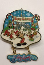 Disney Pin Mickey's Very Merry Christmas Party 2003 Mickey Minnie Christmas Rare