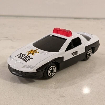 Vintage YatMing #828 Chevrolet Camaro Police Car diecast 1:64 Safety and Service - Image 1 of 4