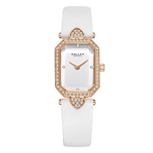 SOLLEN Orologi da Donna Delicato Orologio da Donna Orologio Abito di Lusso con Zirconi B... - Foto 1 di 9