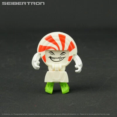 LOLLY MINTS Transformers BotBots Series 2 Sugar Shocks peppermint lollipop 2019 - Image 1 of 4