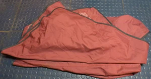 Bimini Top Boat Cover Canvas Fabric Red Fits 3 Bow 76"L 54"-60"W - Bild 1 von 3
