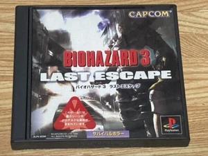 Biohazard 3 Last Escape PS1 Japan Version Resident Evil 3 Capcom Tested Works - Picture 1 of 4