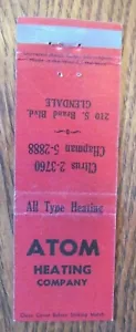MADE IN THE WEST FOR THE WEST: ATOM HEATING CO. (GLENDALE, CALIFORNIA) -F15 - Picture 1 of 1