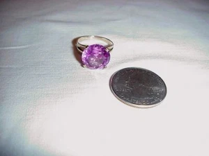ANILLO ZAFIRO ROSA 14K TALLA 7 1/2 ¡HERMOSO!!!!!! - Imagen 1 de 1