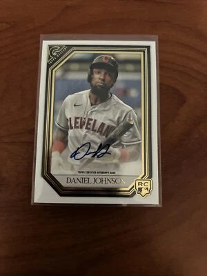 Daniel Johnson Rookie Card Auto Topps Gallery 2021  - Image 1 of 2
