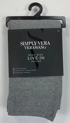 Women's Simply Vera Wang High Rise Live-In Plus Size Leggings - Image 1 of 2