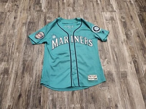 Majestic Flex Base Seattle Mariners Ken Griffey Jr. 2016 Hall Of Fame Jersey - Picture 1 of 12