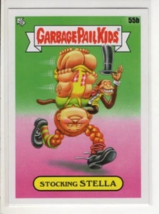 STOCKING STELLA TOPPS GARBAGE PAIL KIDS CARD BOOKWORMS SERIES #55B EX - Picture 1 of 1