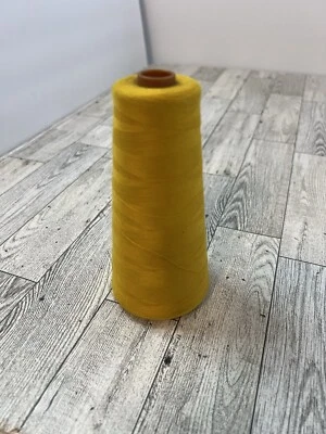 New Signal Thread 6000 Yards 70 Polyester Thread Cones - Mustard - Image 1 of 4