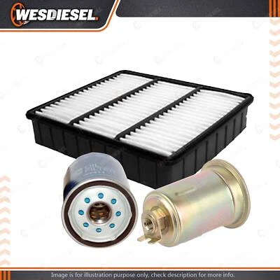 Oil Air Fuel Filter Service Kit fits Proton Jumbuck C97P M21 1.5L 1.8L - image 1 of 2