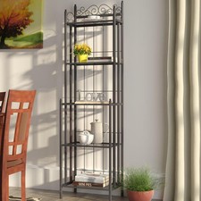 Durable Baker's Rack Shelves Metal Freestanding Excellent Storage Cabinet New