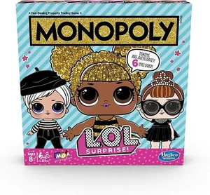 Hasbro LOL Surprise Edition Monopoly Game Board NEW ⭐⭐FAST DISPATCH⭐⭐ - Picture 1 of 4