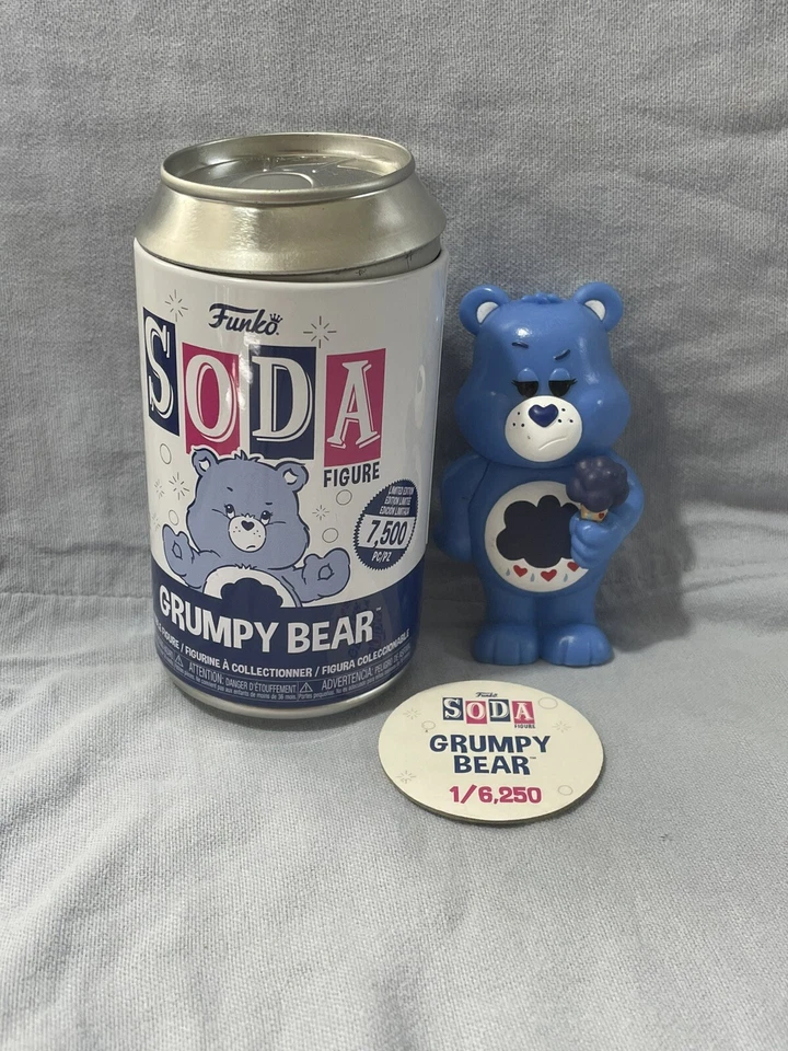 NUEVA Figura Funko Soda - Care Bears - Grumpy Bear - Común 1 en 6.250 Foto 1 de 1