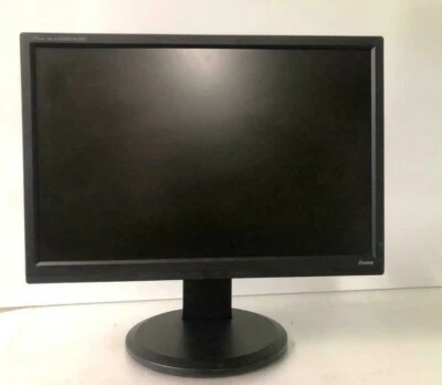iiyama ProLite B2280WSD 22" Widescreen LED computer Monitor DVI VGA cctv monitor - Image 1 of 4
