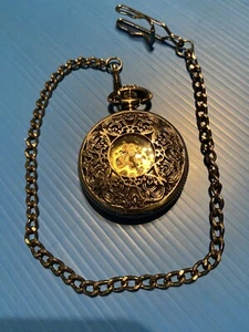 Vintage Mechanical Pocket Watch. Classic Pocket Watch with Short Chain - Picture 1 of 5