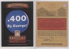 2013 Panini Cooperstown Collection Museum Pieces George Brett #4 HOF