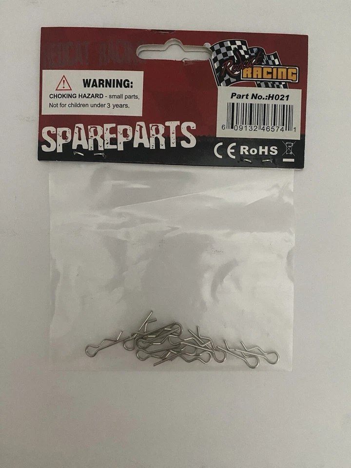 REDCAT RACING RC H021 Body Clips NEW - Image 1 of 1
