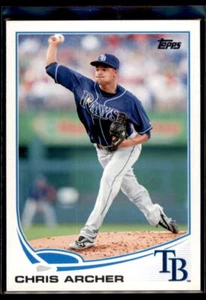 2013 Topps Update  Chris Archer   #US320 Tampa Bay Rays - Picture 1 of 2