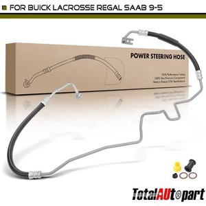 New Power Steering Pressure Line Hose Assembly for Buick Lacrosse 2010 Saab 9-5 - Picture 1 of 8
