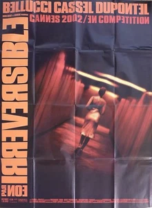 IRREVERSIBLE - BELLUCCI / CASSEL / NOE - CARTEL DE PELÍCULA FRANCÉS GRANDE ORIGINAL - Imagen 1 de 1